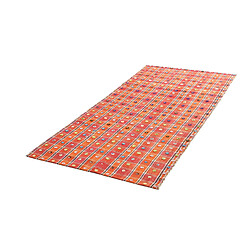 Avis Vidal Tapis de laine 272x128 orange Jajim