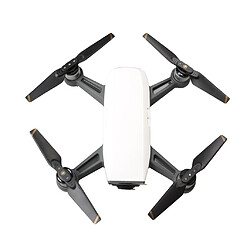 8pcs dji 4730f hélices repliables à dégagement rapide pour drone à étincelles blanc