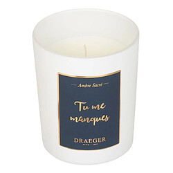 Draeger Paris - Bougie Cadeau - Tu me manques