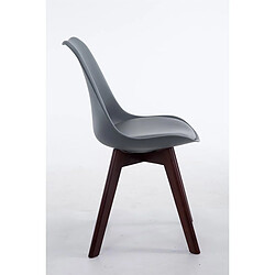 Avis Decoshop26 Biscayne - Chaise scandinave grise