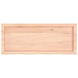 Acheter vidaXL Étagère murale 100x40x(2-6) cm bois de chêne massif non traité