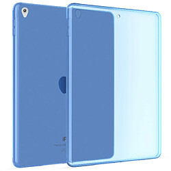 OKULI Transparent Étui Silicone Coque Housse Case Cover pour Apple iPad Air 3 & iPad Pro (10.5) en Bleu