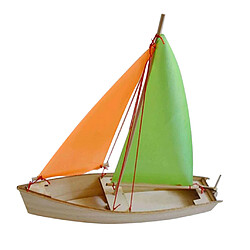 1x Puzzle En Bois 3D Assemblage Bricolage Voilier Modèle De Bateau à Voile Jouets De Puzzle pas cher