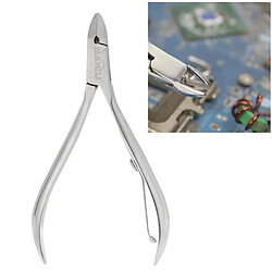 Wewoo Baku BK-108 Haute Qualité En Acier Inoxydable Mâchoire Droite Mini Micro Précision Pinces Fil Cutter Nipper Outil