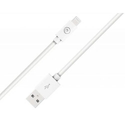 BigBen Connected Câble USB A/Lightning 1,2m - 2.4A Blanc