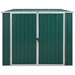 vidaXL Abri de jardin Vert 195x198x159 cm Acier galvanisé