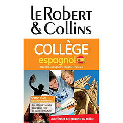 Le Robert & Collins collège espagnol : dictionnaire français-espagnol, espagnol-français - Occasion