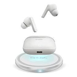 Sbs True Wireless Stereo Urban Pro Écouteur Sans Fil Intra-Auriculaire 300 mAh Microphone Blanc