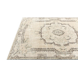 Avis Vidal Tapis de laine 239x160 brun Ultra Vintage