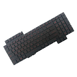 Clavier US UK ANGLAIS Clavier Bluetooth Filaire Clavier pour ASUS G752VM G752VS G752VT G752VY Claviers ordinateur Portable Mise en Page Version US