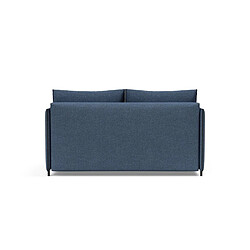 Acheter Inside 75 Canapé design LUOMA convertible lit 200*140 cm tissu Weda Bleu