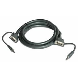 Avis Kramer Electronics 15-pin HD + 3.5mm Audio Cable