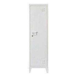 Avis Helloshop26 Armoire à casier métallique vérouillable 137 x 38 x 38 cm blanc 03_0006360