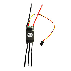 20-60A ESC Sans Brosse Bidirectionnel Pour Pièces De Bateau De Voiture Télécommandée RC 2-4S 20A