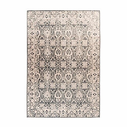 Paris Prix Tapis Tissé Rétro à Poils Ras Saphira Beige 120 x 170 cm