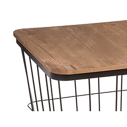 Atmosphera, Createur D'Interieur Table coffre grillagé Jordi - Atmosphera