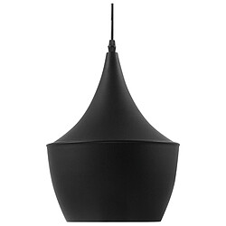 Beliani Lampe suspension FRASER Noir