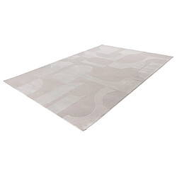 Acheter Lisa Design Telio - tapis rectangulaire motif bohème - taupe