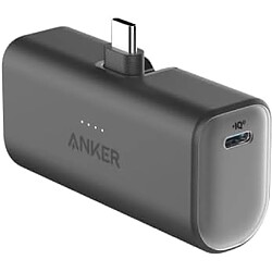 Acheter SANAG Batterie Externe Nano 5000 Mah 22,5 W, Connecteur Usb-C Pliable Intégré, Compatible Avec Iphone 16/15, Samsung S22/23, Note20/10, Huawei, Ipad Pro/Air, Airpods Et Plus Encore (Noir)