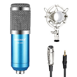 Avis Universal Kit de microphone à condensateur professionnel Microphone pour ordinateur + porte-impact + capuchon en mousse + cordon d'alimentation microphone | Kit de microphone à condensateur | Kit microphone 800