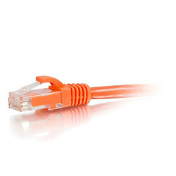 Cables To Go C2G 3m Cat6 550MHz Snagless Patch Cable câble de réseau U/UTP (UTP) Orange