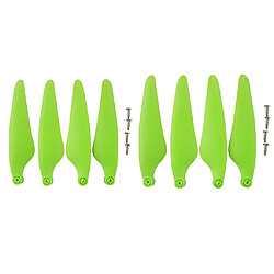 8 pièces CW CCW hélice pour drone lame avion vert Hubsan Zino H117S