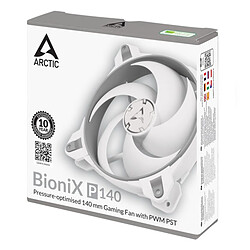 Avis ARCTIC BioniX P140 - Ventilateur boîtier Esport 140mm PWM, gris blanc