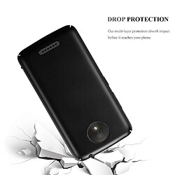 Avis Cadorabo Coque Motorola MOTO C PLUS Etui en Noir