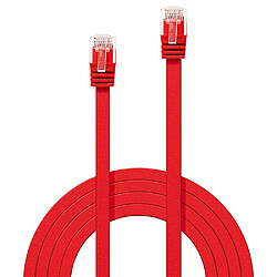 Lindy 47511 câble de réseau Rouge 1 m Cat6