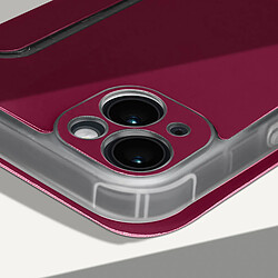 Acheter Avizar Etui pour iPhone 14 Clapet Magnétique Porte Carte série Piano Book bordeaux