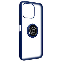 Avizar Coque pour Honor 70 Lite, X8 5G et X6 Bague Métallique Support Vidéo Bleu