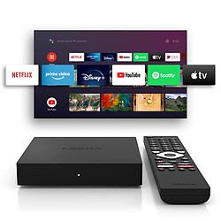 Nokia Streaming Box 8010 - Android TV Smart Box (Ultra HD 4K, HDR, Chromecast, Assistant Vocal Google, Netflix, Disney +, Prime Vidéo, Google Play Store, WiFi, HDMI, LAN, Bluetooth, H.264, HEVC H.265)