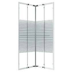 Avis vidaXL Cabine de douche ESG 70x70x180 cm