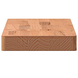 Acheter vidaXL Étagère murale 60x20x4 cm bois massif de hêtre