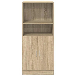 Avis vidaXL Armoire de cuisine chêne sonoma 57x41,5x131,5cm bois ingénierie