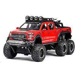 Avis Universal Nouveau 1:32 Ford Raptor F150 Big Wheel Alloy Diecast Car Modèle avec avec des jouets de voiture de traction de lumière