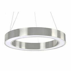 Avis Paris Prix Lampe Suspension Design Saturn 50cm Argent