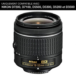 NIKON Objectif AF-P DX NIKKOR 18-55 mm f/3.5-5.6G