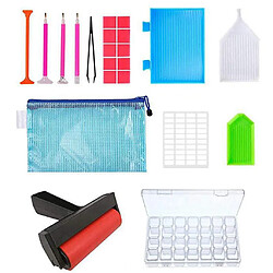 Acheter 22 Pièces 5D Bricolage Diamant Peinture Accessoires Diamant Peinture Outils Kit