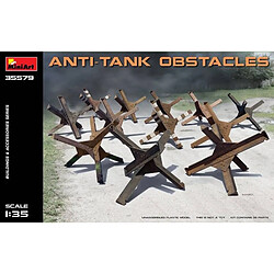 Mini Art Anti-tank Obstacles - Décor Modélisme