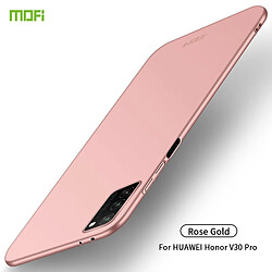 Wewoo Coque Pour Huawei Honor V30 Pro Frosted PC rigide ultra-mince Rose Gold