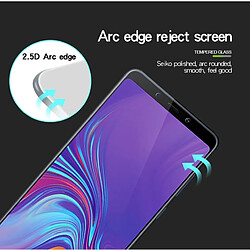 Avis Wewoo Film de verre trempé plein écran HD pour dureté surface 2,5H Arc Edge 9H 2.5 pour Galaxy A9 (2018)