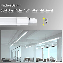 ZMH Plafonnier IP65 Tube fluorescent étanche 120cm pas cher