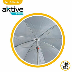 Parasol Aktive Bleu Polyester 200 x 194,5 x 200 cm (6 Unités) pas cher