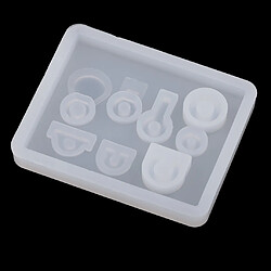 assortiment de silicone pendentif moule diy bijoux faisant de la résine artisanat moule outils 1