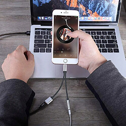 GUPBOO Adaptateur Lightning Jack et recharge pour iPhone 12/Pro,JL2185 pas cher