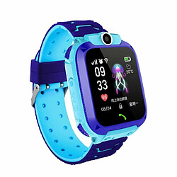 Kids Smart Watch Sos Localisateur De Localisation Anti-Perte Smartwatch Bleu