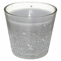 Bougie en Verre Déco Colorama 190g Argent