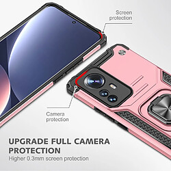 Coque en TPU anti-chocs avec béquille, or rose pour votre Xiaomi 12 Pro