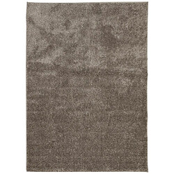 vidaXL Tapis ISTAN à poils longs aspect brillant gris 240x340 cm